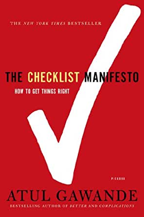 The Checklist Manifesto: How to Get Things Right (Kindle eBook) $2.99