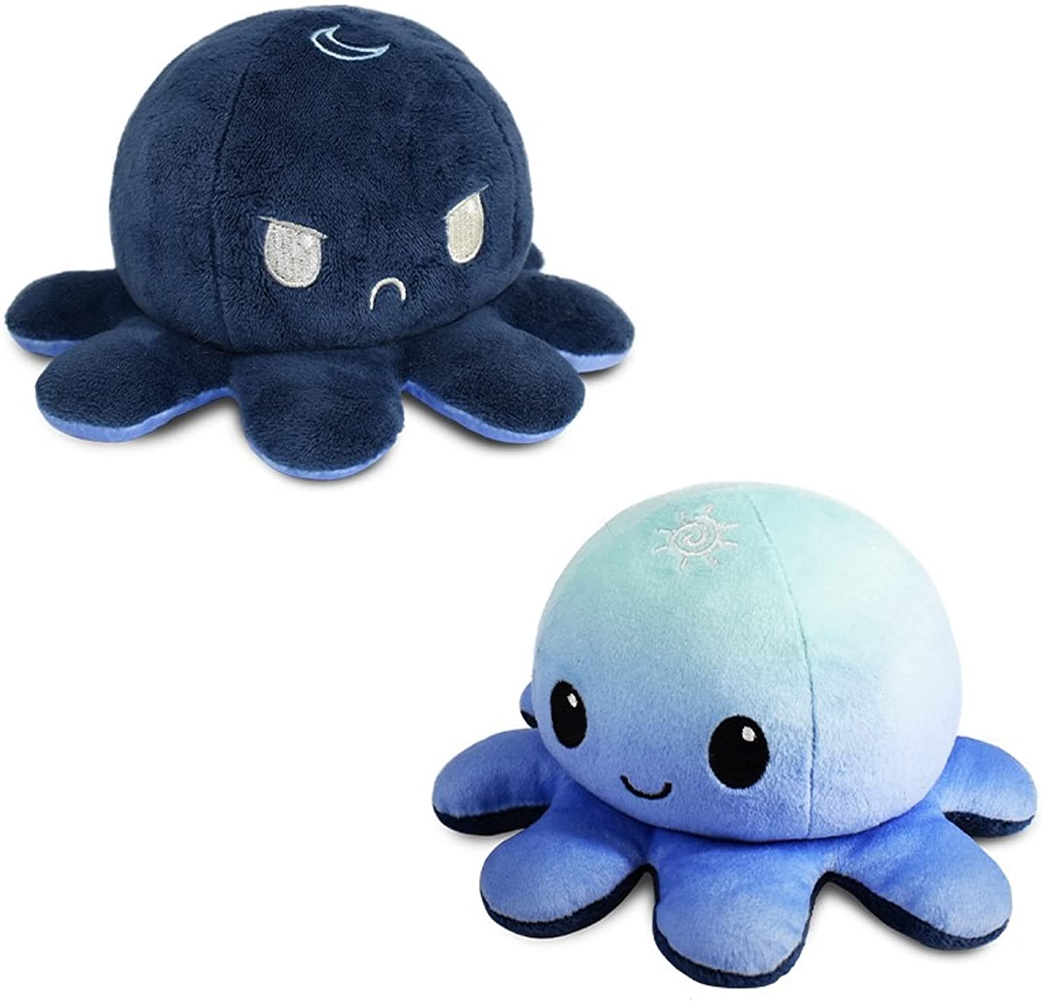TeeTurtle | The Original Reversible Octopus Plushie | Day and Night $8.79