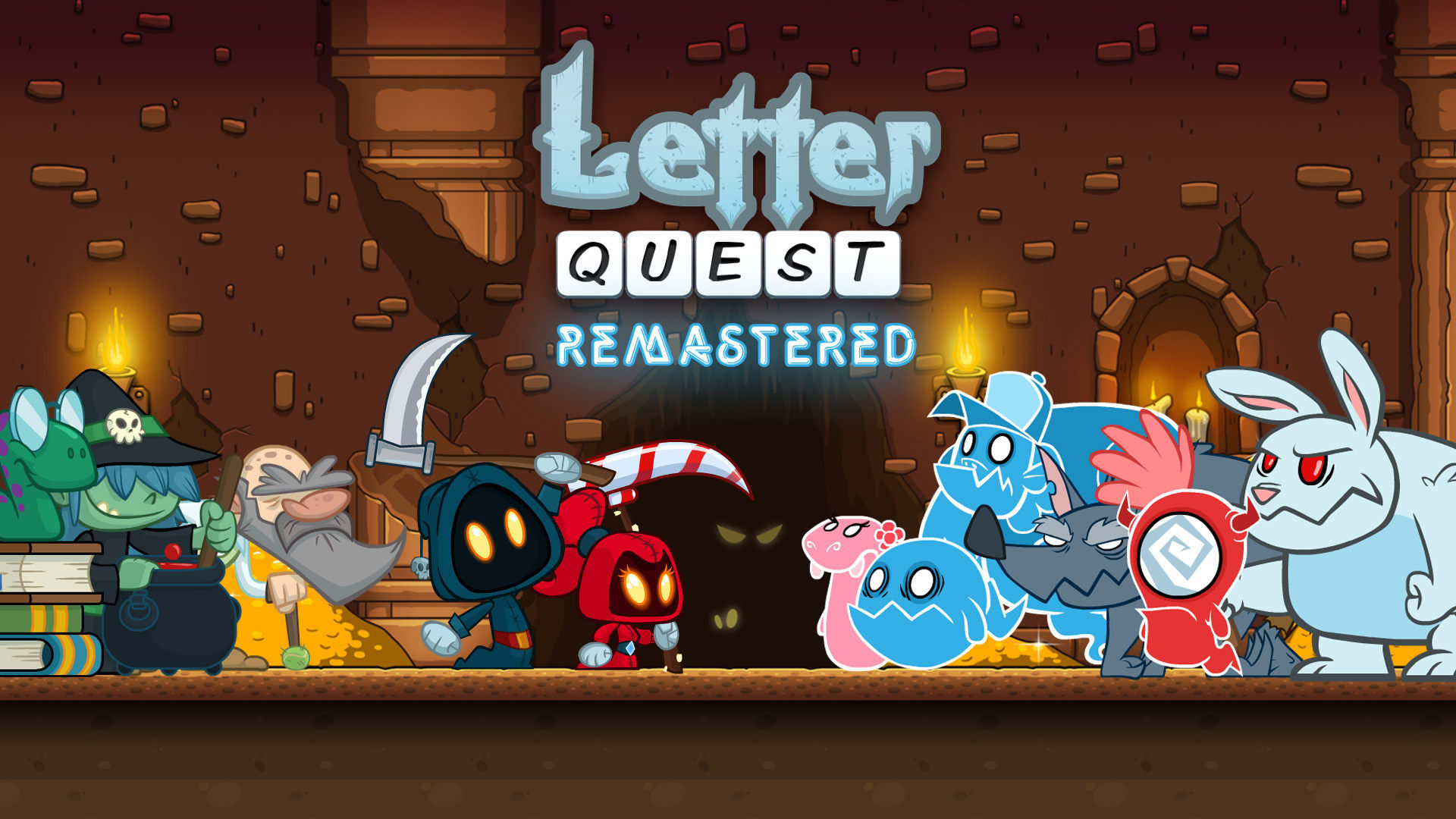 Letter Quest Remastered (Nintendo Switch Digital Download) $1.99