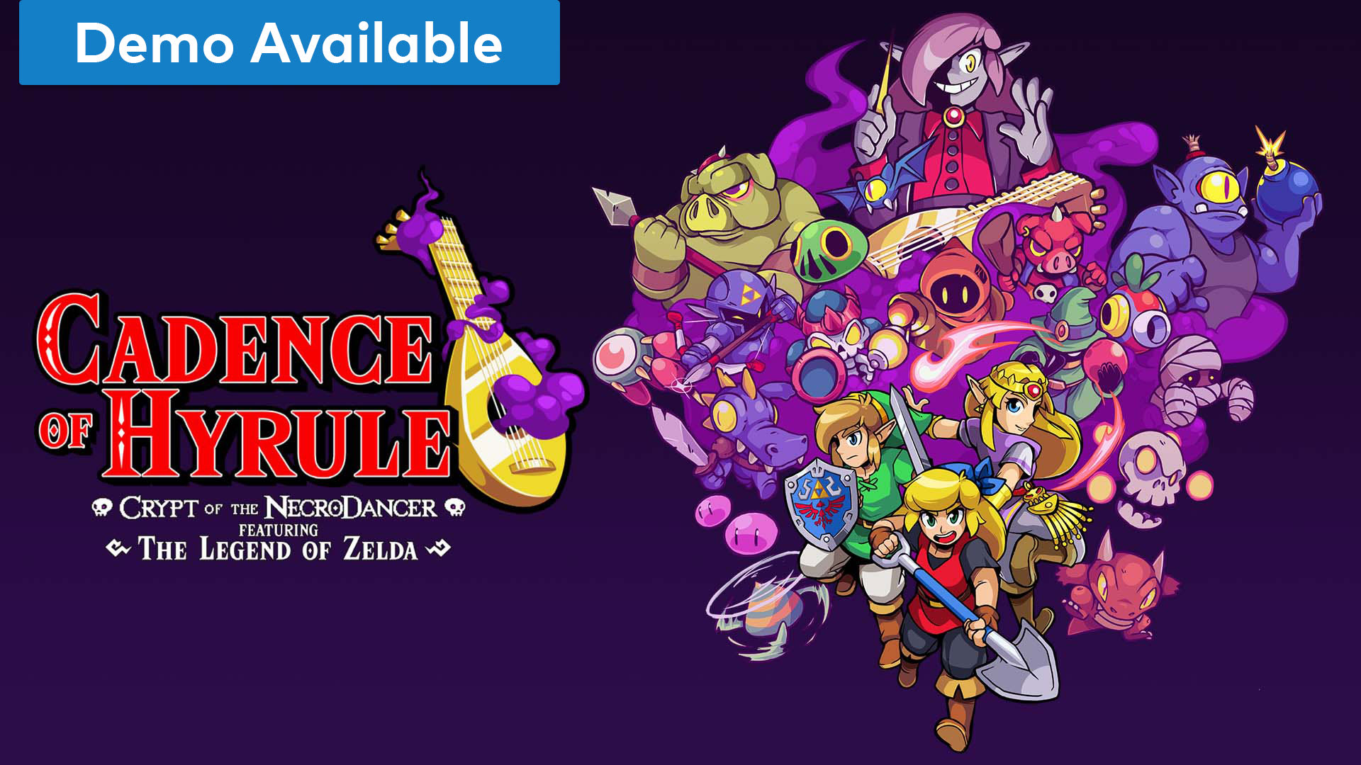 Cadence of Hyrule: Crypt of the NecroDancer Featuring The Legend of Zelda (Nintendo Switch Digital Download) $17.49