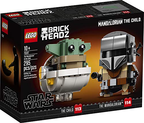 35% off LEGO BrickHeadz Star Wars The Mandalorian & The Child 75317 Building Kit (295 Pieces) $12.97