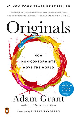 Originals: How Non-Conformists Move the World (eBook) by Adam Grant $1.99