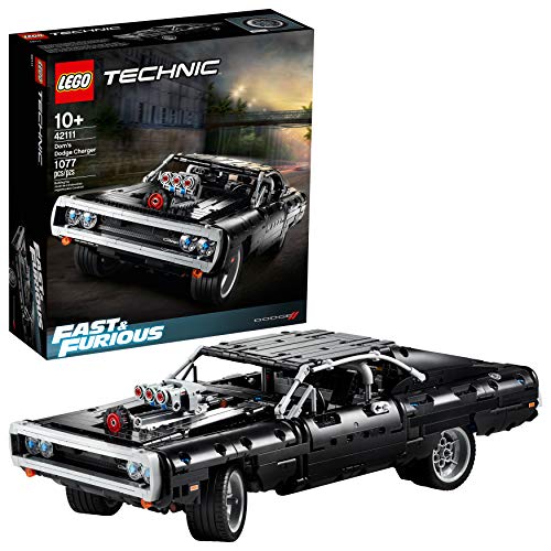 LEGO Technic Fast & Furious Dom's Dodge Charger 42111 Race Car Building Set (1,077 Pieces) $80.00 - Amazon