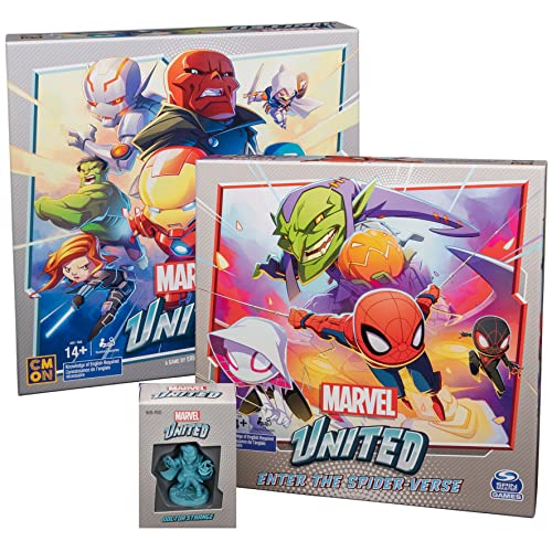44% off Marvel United, Superhero Card Strategy Board Game Comic Bundle with Spiderman and Dr. Strange Expansion, for Adults & Kids Ages 14+ (Amazon Exclusive) $26.55 - Amazon