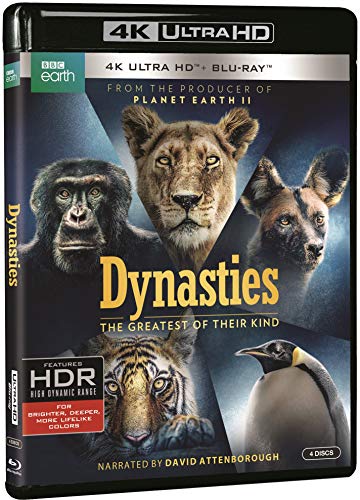Dynasties (4K/BD) [Blu-ray] $13.99 - Amazon
