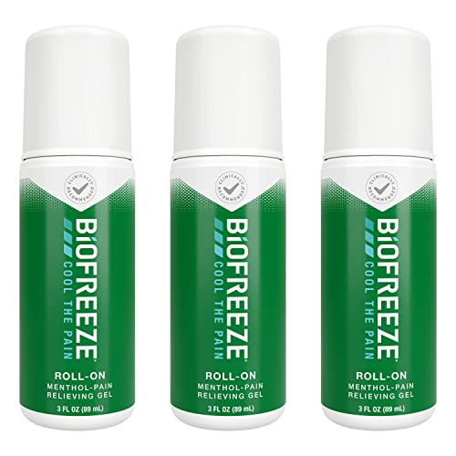 Biofreeze Pain Relief Roll-On, 3 oz. Pack of 3 $26.00 - Amazon