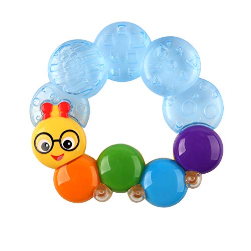 Baby Einstein Teether-pillar Rattle and Chill Teething Toy, Ages 3 months+ $2.99 - Amazon