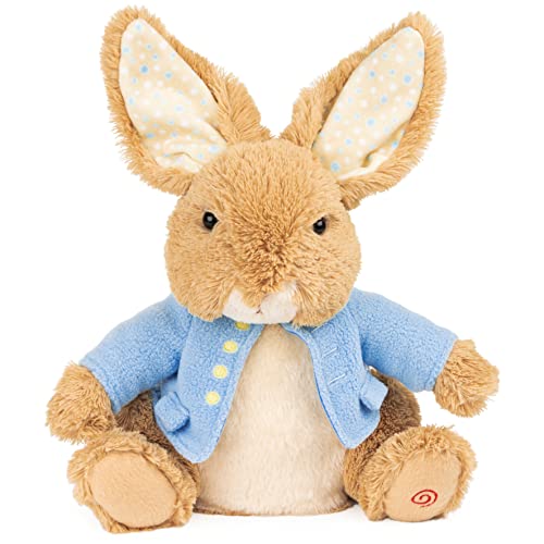 GUND Beatrix Potter Peek-a-Ears Peter Rabbit Animated Interactive Plush Stuffed Animal, 11” $28.80 + F/S - Amazon