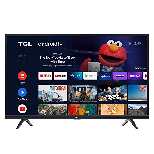 TCL 32-inch Class 3-Series HD LED Smart Android TV - 32S334, 2021 Model $149.99 + F/S - Amazon