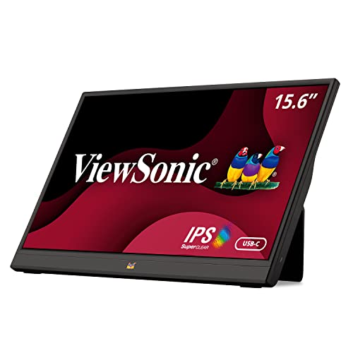 ViewSonic VA1655 15.6 Inch 1080p Portable IPS Monitor with Mobile Ergonomics, USB-C and Mini HDMI for Home and Office $149.99 + F/S - Amazon