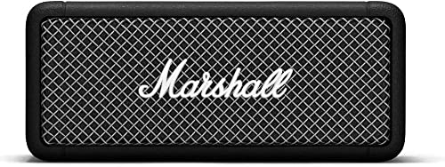 Marshall Emberton Bluetooth Portable Speaker - Black & Brass $119.99 + F/S - Amazon