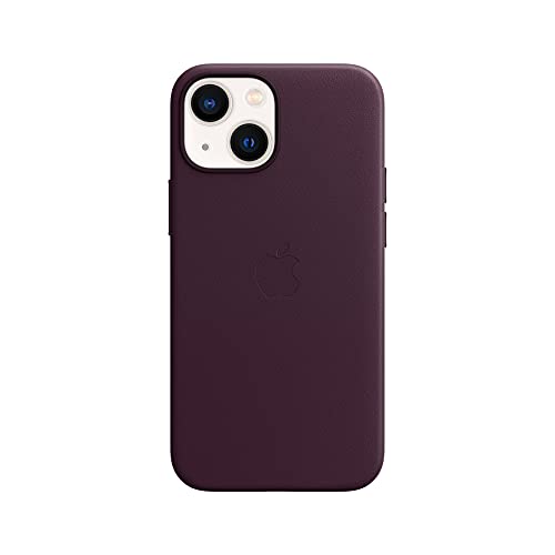 Apple iPhone 13 Mini Leather Case with MagSafe - Dark Cherry $35.99 + F/S - Amazon
