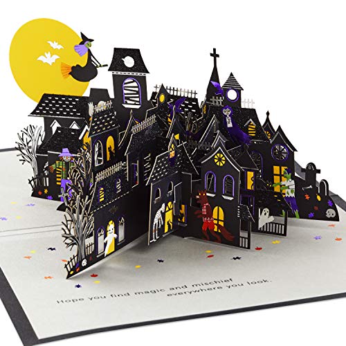 Hallmark Signature Paper Wonder Halloween Pop Up Card (Haunted House) $8.86 - Amazon