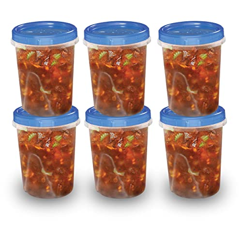 Ziploc Twist N Loc Food Storage Meal Prep Containers Reusable for Kitchen Organization, 6 Count $6.72 or $6.27 /w S&S - Amazon