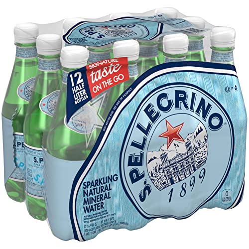 S.Pellegrino Sparkling Natural Mineral Water, 16.9 fl oz. Plastic Bottles (12 Count) - $10.26 or $8.21 /w S&S - Amazon YMMV