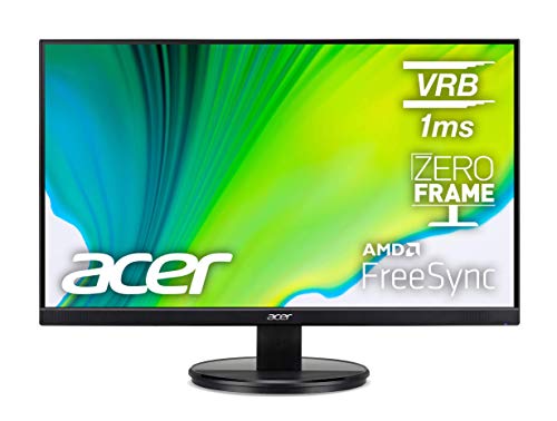 Acer K242HYL Hbi 23.8” Full HD (1920 x 1080) Monitor with AMD Radeon FreeSync Technology, 75Hz, 1ms (VRB) (HDMI Port 1.4 & VGA Port) Black - $119.99 + F/S - Amazon