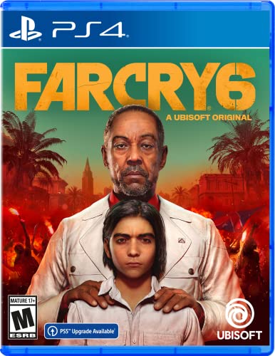 Far Cry 6 PlayStation 4 Standard Edition with Free Upgrade to the Digital PS5 Version - $14.99 - Amazon