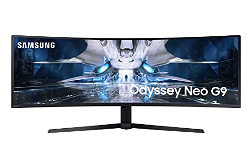 SAMSUNG 49" Odyssey Neo G9 G95NA Gaming Monitor, 4K UHD Mini LED Display, Curved Screen, 240Hz, 1ms, LS49AG952NNXZA - $1599.99 + F/S - Amazon