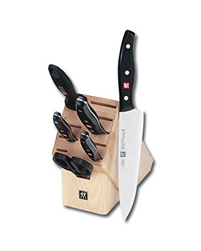 ZWILLING Twin Signature 7-Piece German Knife Set with Block - $139.95 + F/S - Amazon