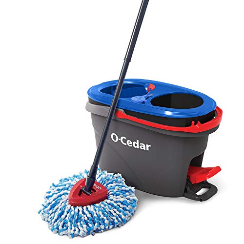 O-Cedar EasyWring RinseClean Microfiber Spin Mop & Bucket Floor Cleaning System + 6 sponges - $35.88 + F/S - Amazon