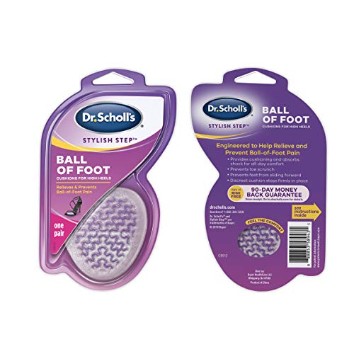 Dr. Scholl's Ball of Foot Cushions for High Heels (One Size) - $4.90 /w S&S - Amazon