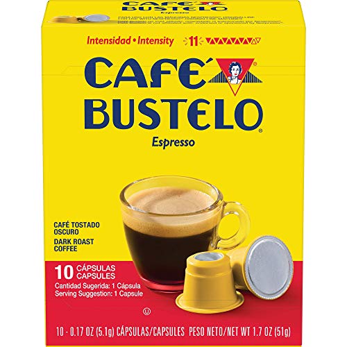 Café Bustelo Espresso Dark Roast Coffee, 10 Count (Pack of 4) - $19.57 /w S&S + F/S - Amazon