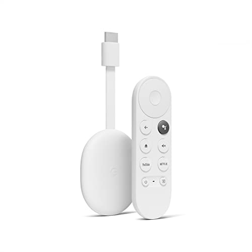 Chromecast with Google TV - Snow - $39.98 + F/S - Amazon