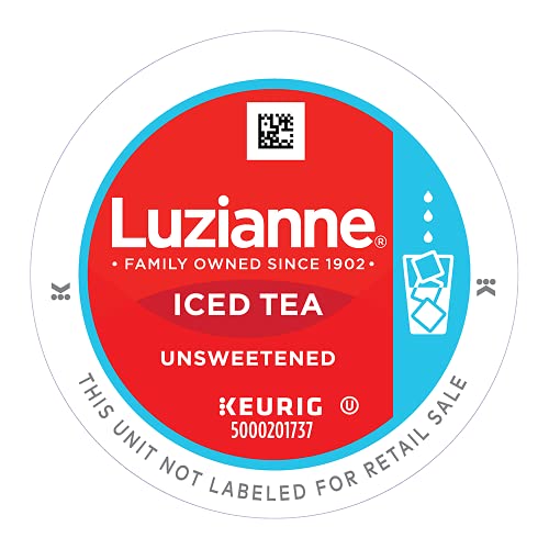 Luzianne Unsweetened Iced Tea, Single Serve K-Cup Pods, 12 Count - $8.01 /w S&S - Amazon