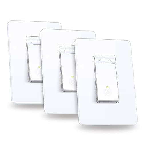 Kasa Smart Dimmer Switch HS220P3, 3-Pack - $36.99 + F/S - Amazon