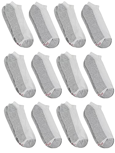 Hanes Men's Double No Show Socks 12-Pair Pack size 6-12 - $8.87 - Amazon