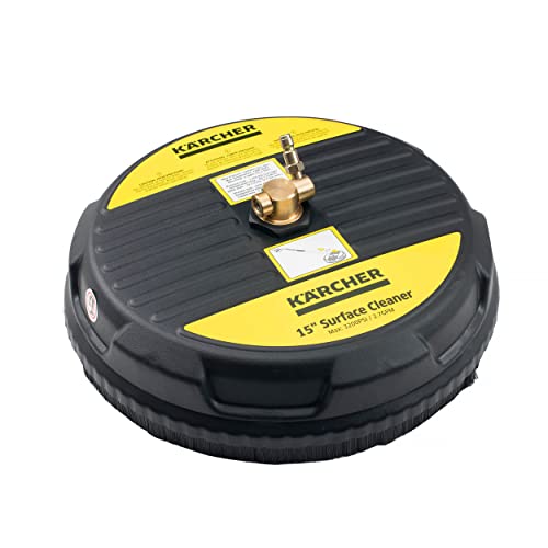 Karcher Universal 15" Pressure Washer Surface Cleaner Attachment, Power Washer Accessory - 1/4" Quick-Connect, 3200 PSI - $43.99 + F/S - Amazon