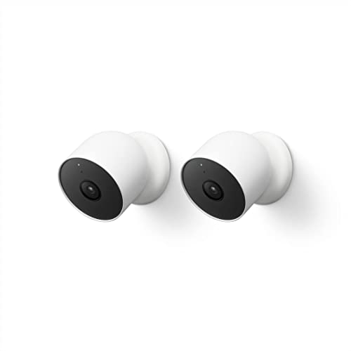 Google Nest Cam Outdoor or Indoor, Battery - 2nd Generation - 2 Pack - $239.99 + F/S - Amazon