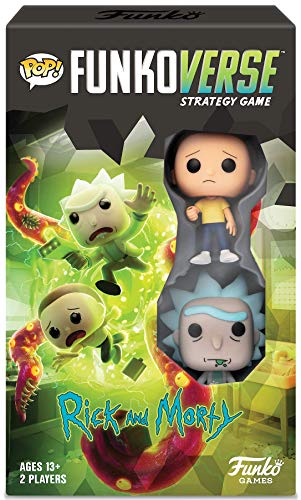 Funkoverse: Rick & Morty 100 2-Pack Board Game - $12.71 - Amazon