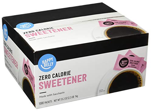 Amazon Brand - Happy Belly Zero Calorie Pink Saccharin Sweetener, 1000 Count (Previously Sugarly Sweet) - $11.75 /w S&S - Amazon