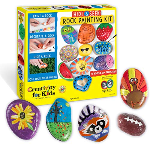 Creativity for Kids Hide & Seek Rock Painting Kit - $7.89 - Amazon
