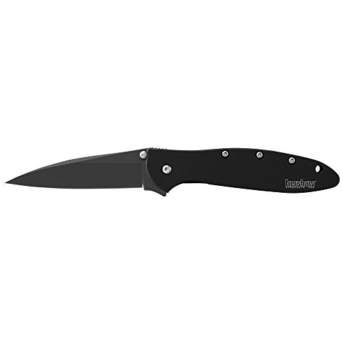 Kershaw Leek, Black Folding Knife (1660CKT); 3” 14C28N Sandvik Steel Blade, 410 Stainless Steel Handle - $44.55 + F/S - Amazon