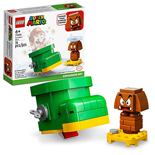 LEGO Super Mario Goomba’s Shoe Expansion Set 71404 (76 Pieces) - $6.39 - Amazon