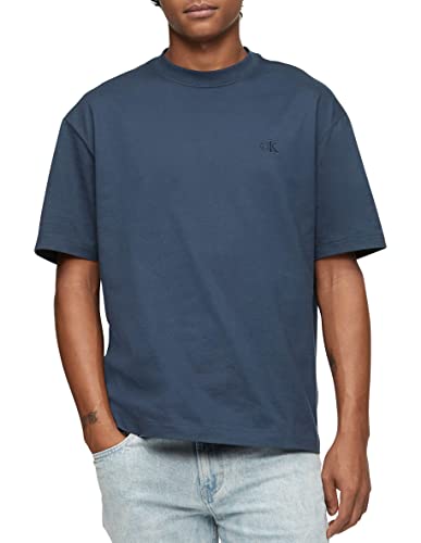 Calvin Klein Men's Relaxed Fit Monogram Logo Crewneck T-Shirt - $13.83 - Amazon