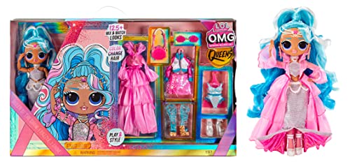 LOL Surprise OMG Queens Splash Beauty Fashion Doll with 125+ Mix and Match Fashion Looks - $15.49 - Amazon