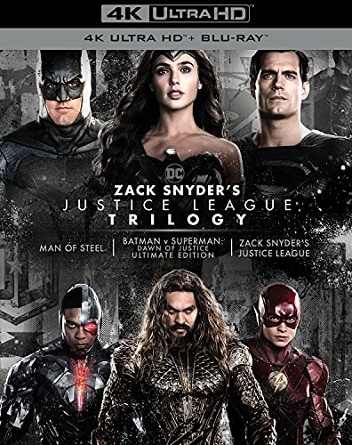 Prime Members: Zack Snyder's Justice League Trilogy (4k UHD) - $39.99 + F/S - Amazon