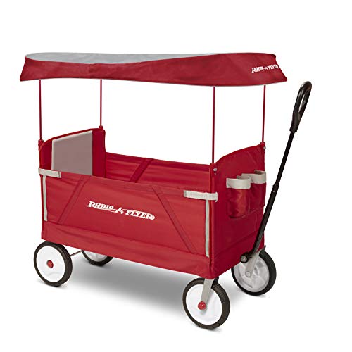 Radio Flyer 3-In-1 EZ Folding, Outdoor Collapsible Wagon for Kids & Cargo - $74.24 + F/S - Amazon