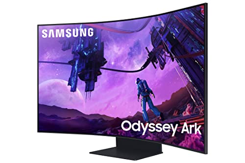 SAMSUNG Odyssey Ark 55-Inch Curved Gaming Screen, 4K UHD 165Hz - $2999.99 + F/S - Amazon