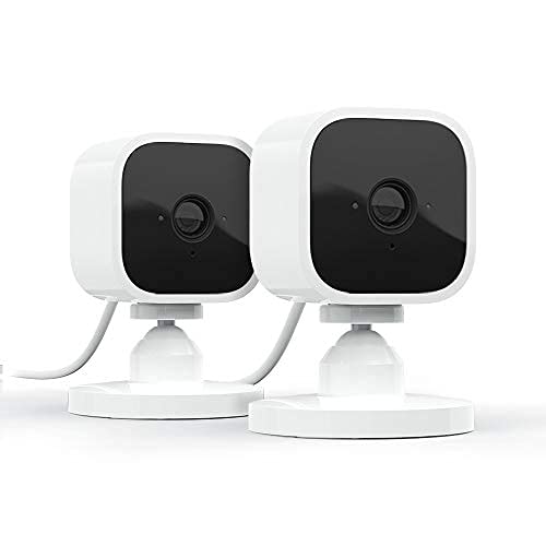 Blink Mini – 2 cameras (White) - $29.99 + F/S - Amazon