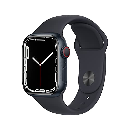 Apple Watch Series 7 [GPS + Cellular 41mm] Midnight - $329.00 + F/S - Amazon