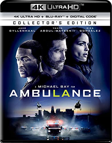 Ambulance - Collector's Edition (4K Ultra HD + Blu-ray + Digital) - $9.99 - Amazon