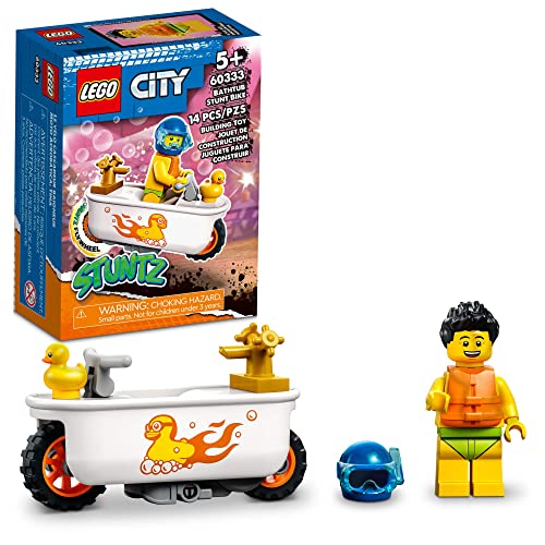 LEGO City Stuntz Bathtub Stunt Bike 60333 (14 Pieces) - $6.39 - Amazon