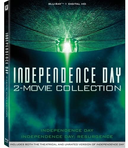 Independence Day 2-Movie Collection (Blu-ray + Digital) - $7.99 - Amazon