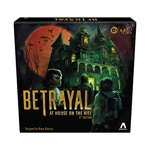 Hasbro Gaming Avalon Hill Betrayal at The House on The Hill 3rd Edition - $23.39 - Amazon