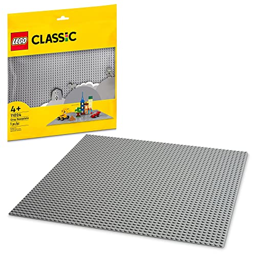 LEGO Classic Gray Baseplate 11024 (1 Pieces) - $8.99 - Amazon