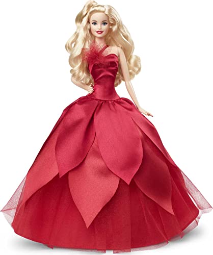 Barbie Signature 2022 Holiday Doll with Blonde Hair, Collectible Series - $19.97 - Amazon